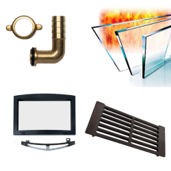 Reservdelar till vedeldade bastuugnar