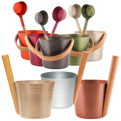 Skopor, hinkar, handfat