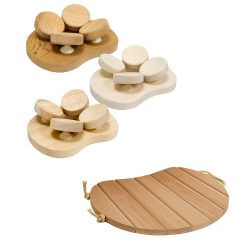 Bastu nackstöd, säten