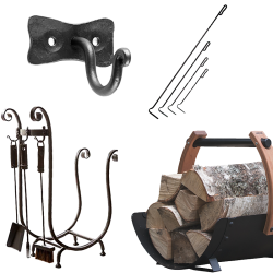 Öppen spis tillbehör