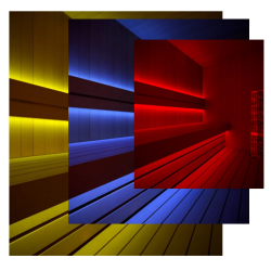 Bastu LED-strips, RGB