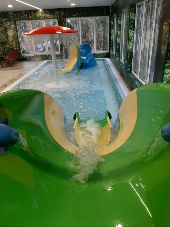 Simbassänger och bastur i gården "Po ąžuolais" - SPA-center