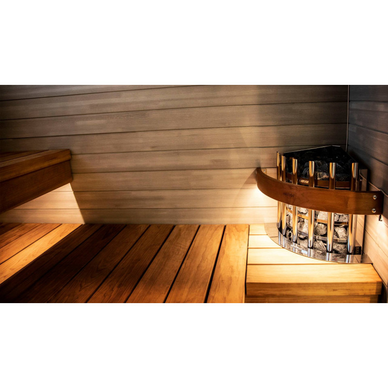 Säkerhetsbelyst räcke HTRC3L - för HARVIA Glow Corner-värmare