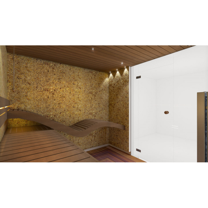 Tunn enbärspanel, 500 × 1000 mm