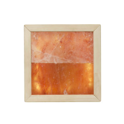 Himalaya saltljus LED, cederträ