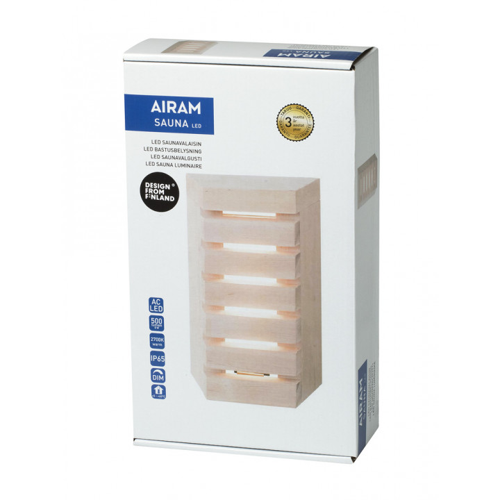 Saunaled LED-lampa 180TRL 8W