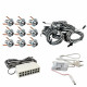 Bastubelysning Led Lite 9, silver