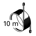 HARVIA styrenhet kabelförlängning, 10 m - 1