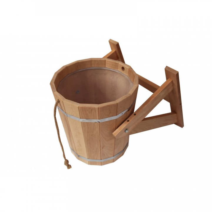 Duschskopa med plastinsats, 15 l