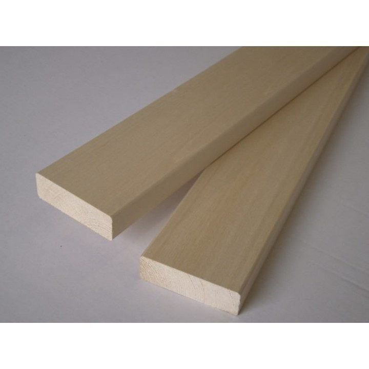 Bänkträ, 24 x 90 mm, A klass, Linden
