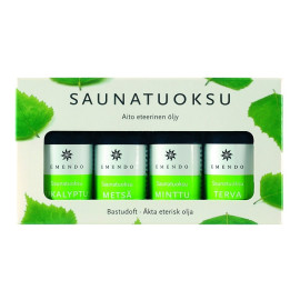 Emendo aromuppsättning för bastu 4x10ml  Emendo aromuppsättning för bastu 4x10ml