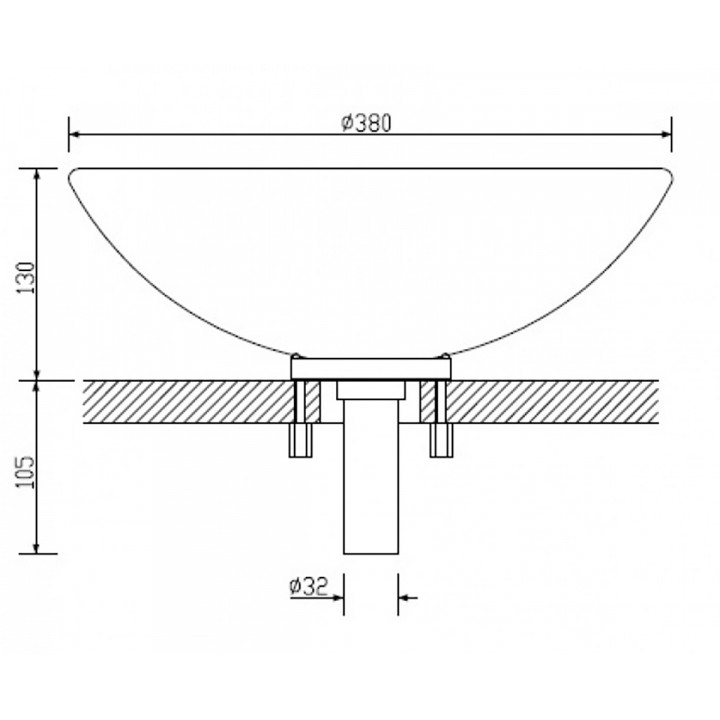 CARIITTI ljusskål, diameter 380 mm