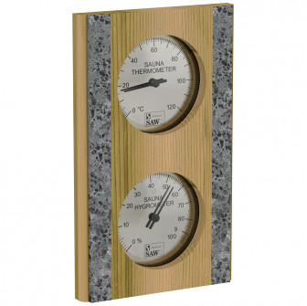 SAWO termohygrometer 283-THRD, cederträ