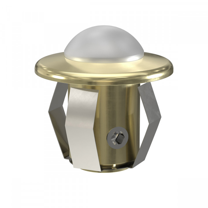 CARIITTI CR-05 kristaller för LED-belysning, Guld, Satin