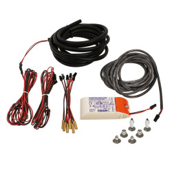 CARIITTI Crystal Star LED-bastubelysning 