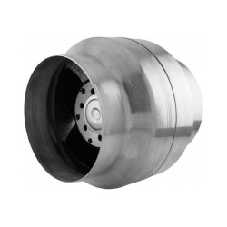 Fläkt för bastu VOK-T 150°C, 135/Ø100mm, med backventil 