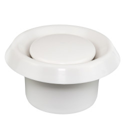 Skivventil av plast för ångbastu  Skivventil av plast för ångbastu