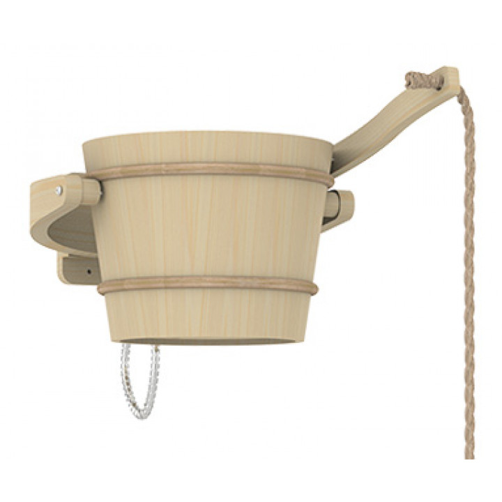 Sawo kall duschhink, tall, 18 l