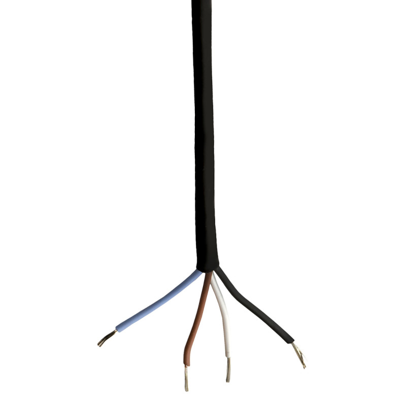 Silikonkabel SiHF 4x0,25 mm