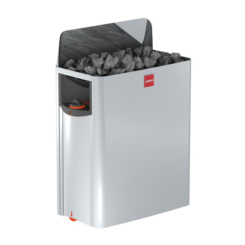 Elektrisk bastuaggregat - HARVIA The Wall SW45 4,5 kW med kontrollpanel