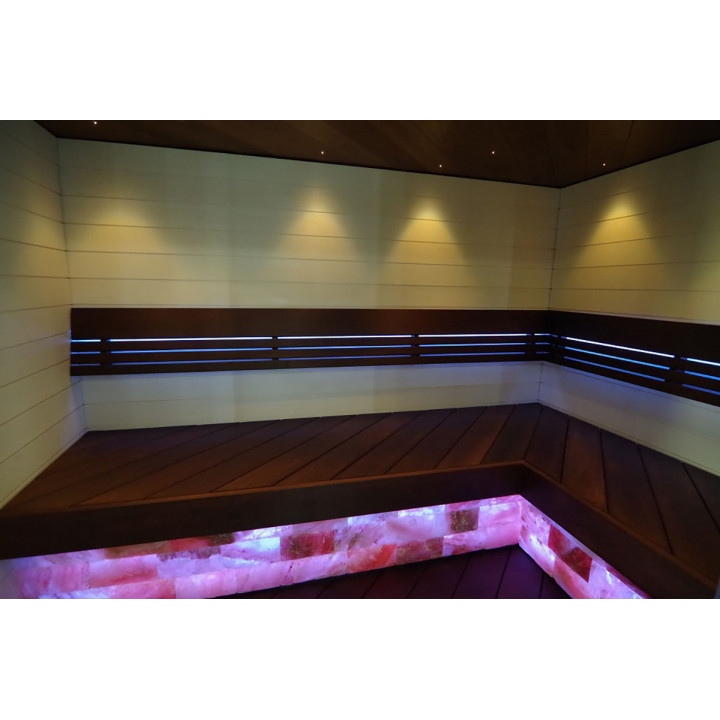 Polerade himalayasaltstenar med skåra 200x100x25mm