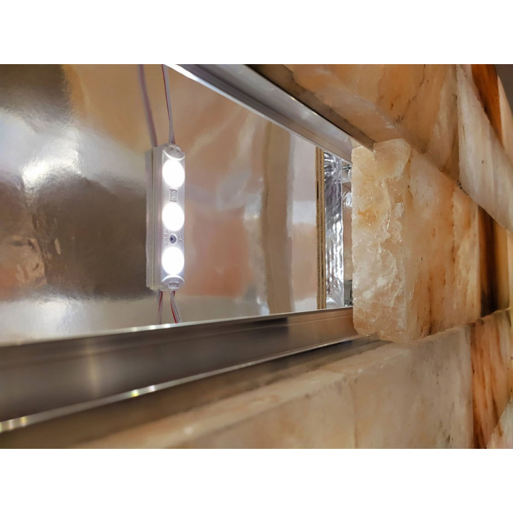 Polerade himalayasaltstenar med skåra 200x100x25mm