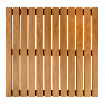 Förstärkt golvgaller, Thermo asp, 600x600x43 mm