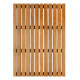 Förstärkt golvgaller, Thermo asp, 600x800x43 mm