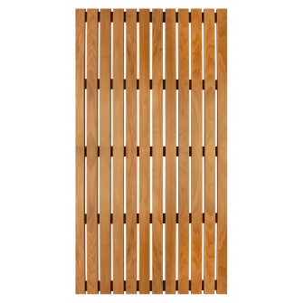 Förstärkt golvgaller, Thermo asp, 600x1200x43 mm