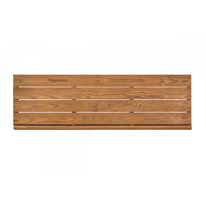 Bastubänk, Värmebehandlad tall, 135x654x1800-2400mm