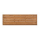 Bastubänk, Värmebehandlad tall, 135x654x1800-2400mm