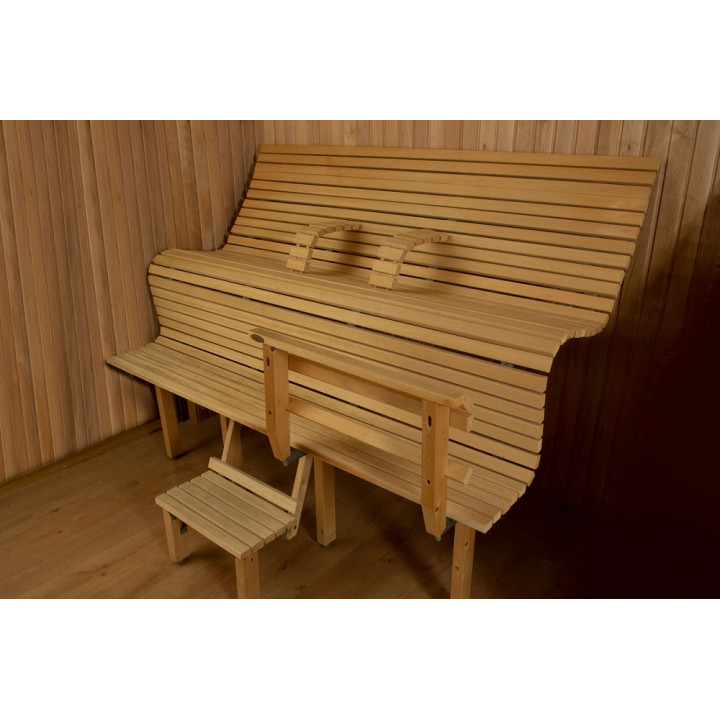 Modulär bastubänk ERGONOMIC, Thermo asp