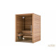 Auroom bastuhus 150x150x205cm, med glas