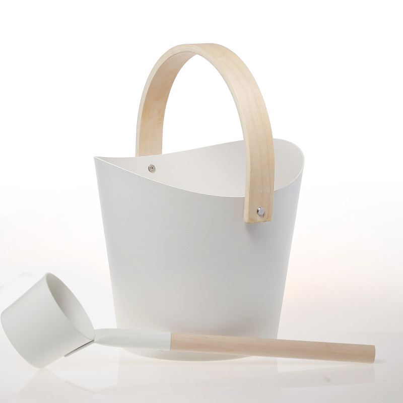 SAUFLEX aluminium hink och slev set