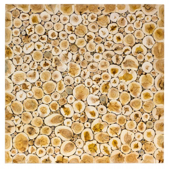 Tunn enbärspanel, 500 × 500 mm
