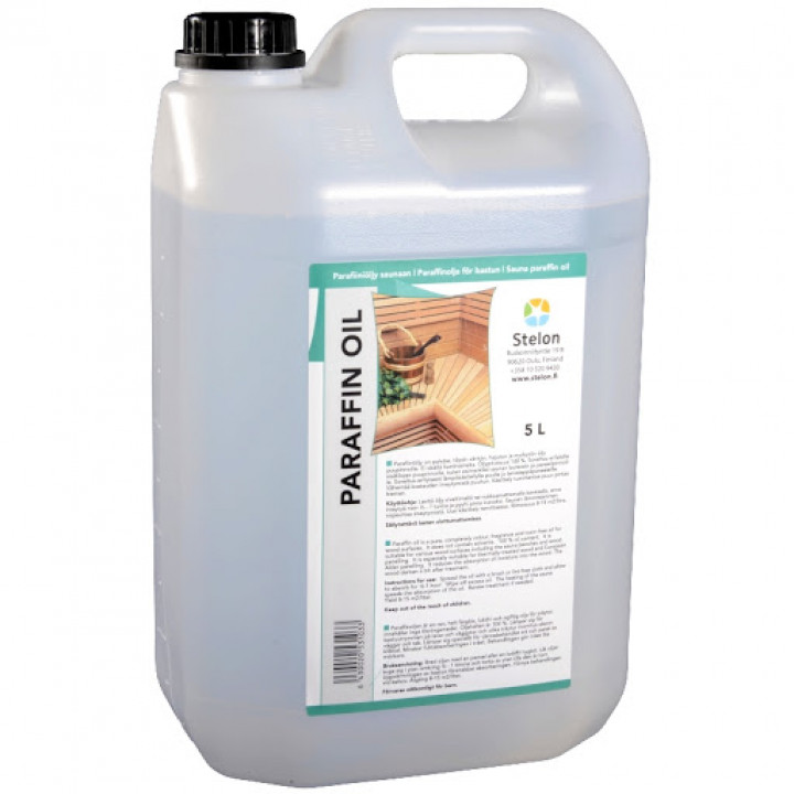 Paraffinolja Stelon för bastu, 5 l