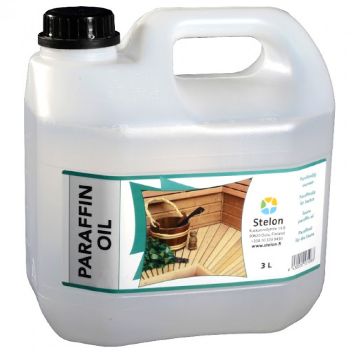 Paraffinolja Stelon för bastu, 3 l