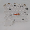 Keramisk bastutermometer - honeycomb - 1