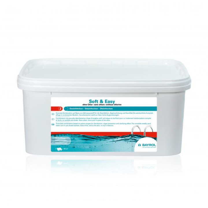 Poolunderhållsverktyg Soft &amp; Easy, INGEN KLOR, 16,8 kg