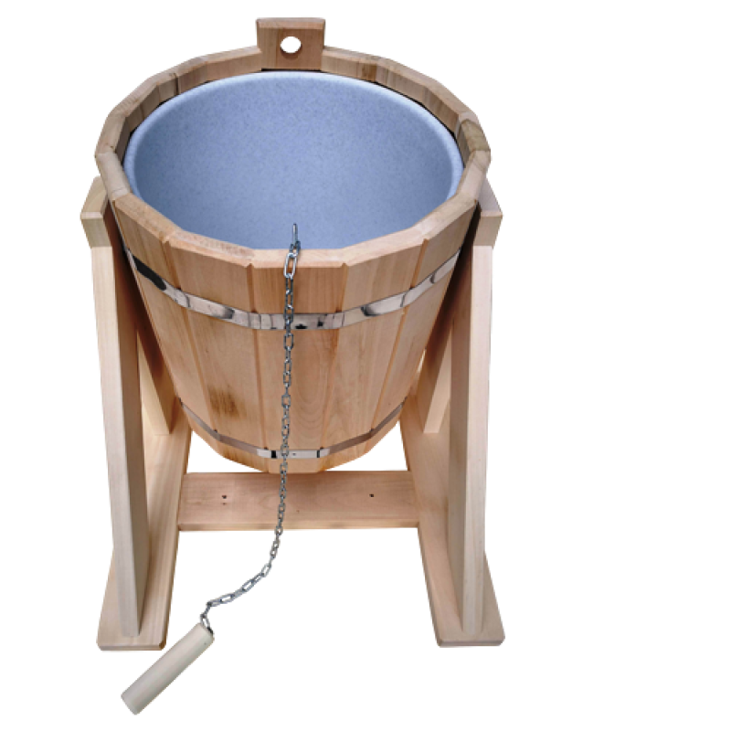 Duschhink med plastinsats, 10 l