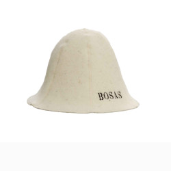 Bastuhatt - BOSAS, vit