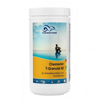 Snabblösliga klorgranuler, 1 kg