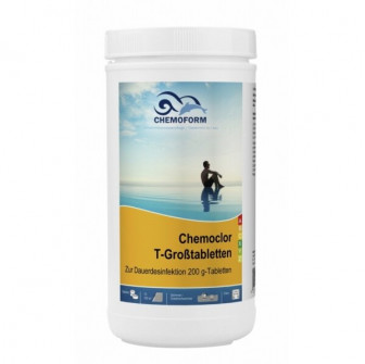 Långsamt upplösande klor CHEMOCLOR T-tabletter 200 g, 1 kg
