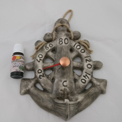 Keramisk bastutermometer - ankare 
