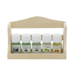 ELIGA doftset med vägghylla i trä  ELIGA doftset med vägghylla i trä
