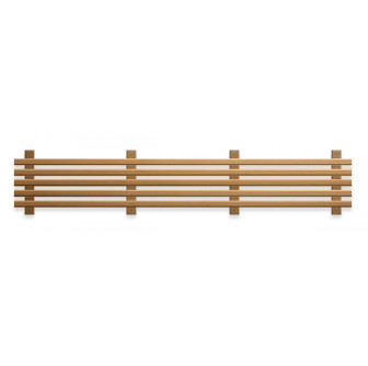 Bottenelement av bastubänk, termoasp