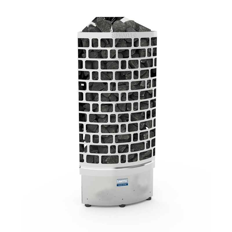 Elektrisk bastuaggregat – SAWOTEC Ari Corner 9 kW, utan styrenhet