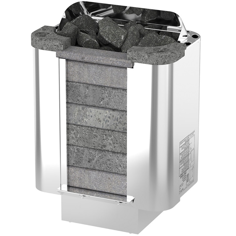 Elektrisk bastuaggregat – Sawotec Cumulus CML-90NS, utan styrenhet