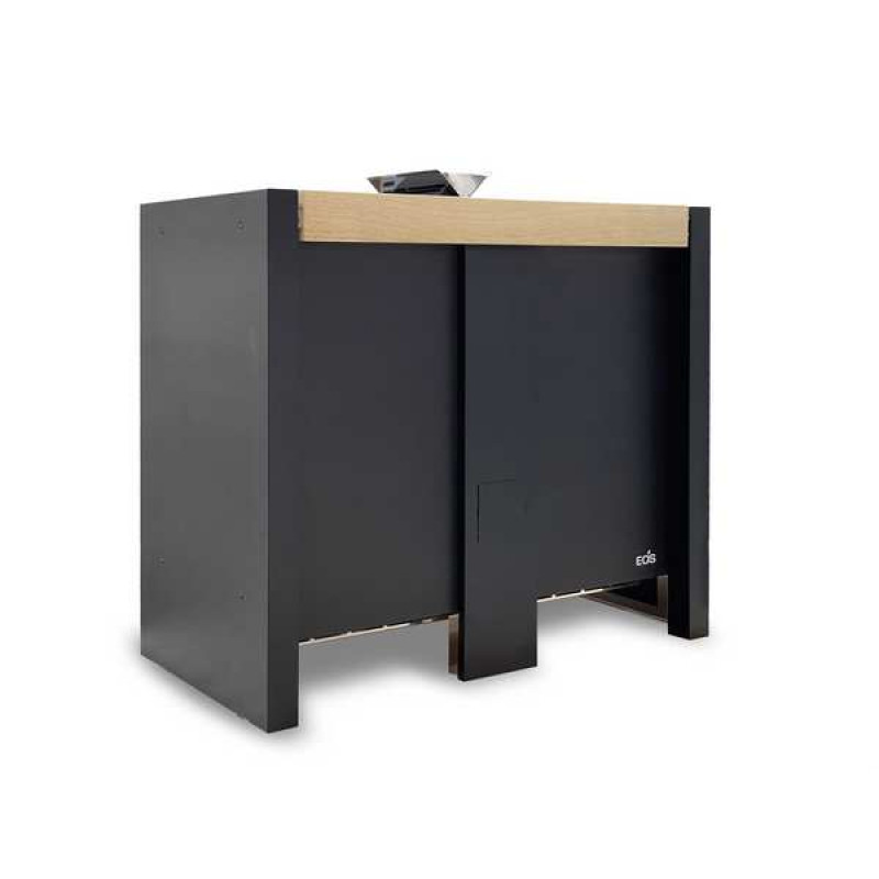 Elektrisk bastuaggregat - EOS Herkules XL S120 HD 30 kw, svart