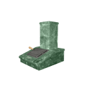 Stenskorstensfinish, serpentin, 540 mm - 0
